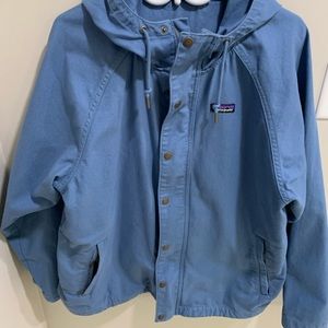 Men’s Patagonia organic cotton hooded coat